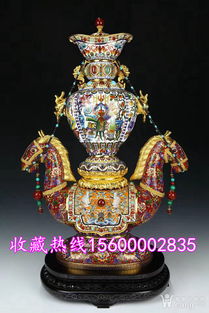 張同祿景泰藍《馬上平安》 手工藝瑰寶的收藏與饋贈之選